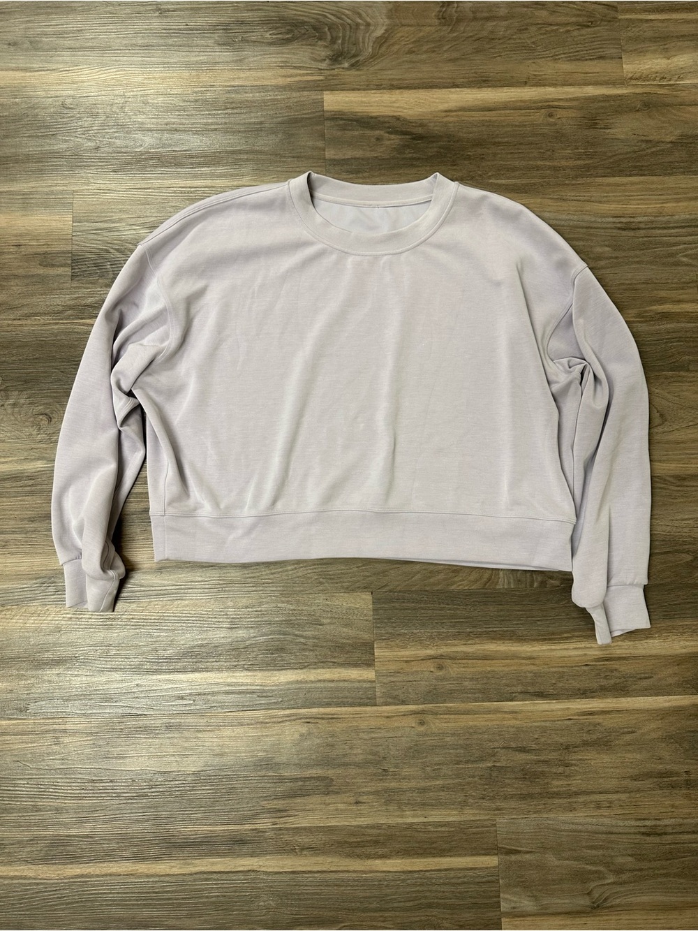 Lululemon Softstreme Perfectly Oversized Cropped Crew Sweatshirt